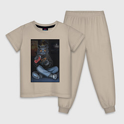 Детская пижама Кот - задрот