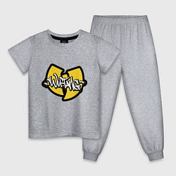 Детская пижама Wu tang - logo
