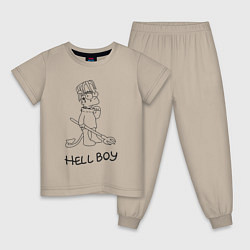 Детская пижама Bart hellboy Lill Peep