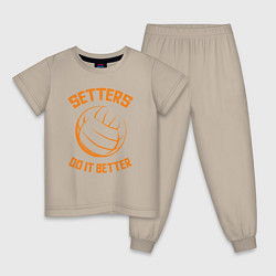 Детская пижама Setters do it better