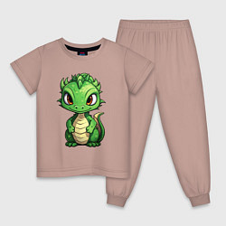 Детская пижама Маленький дракон 2024