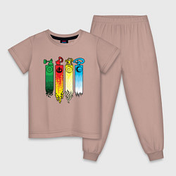 Детская пижама Аватар стихии