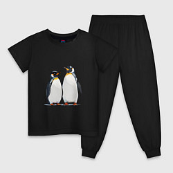 Детская пижама Друзья-пингвины