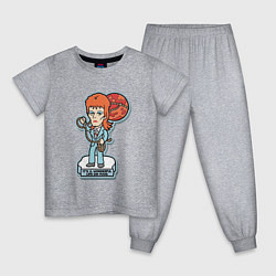 Детская пижама David Bowie - Its a wonderful life on mars