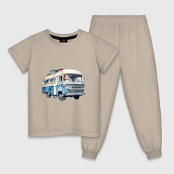 Детская пижама Машина для путешествий