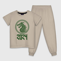 Детская пижама Green drago 2024