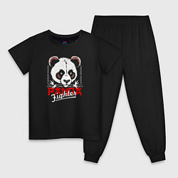 Детская пижама Панда боец