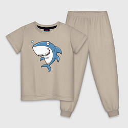 Детская пижама Cute shark