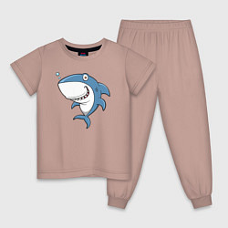 Детская пижама Cute shark