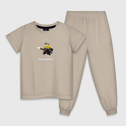 Детская пижама Palworld monster logo