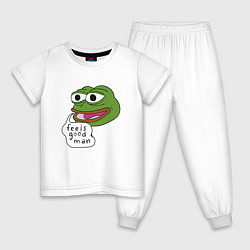 Детская пижама Pepe feels good man