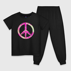 Детская пижама Pink peace