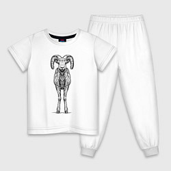 Детская пижама Баран анфас