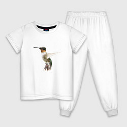 Детская пижама Рубиновогорлый колибри
