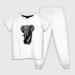 Детская пижама Большой африканский слон