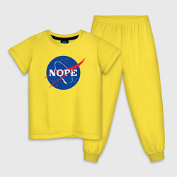 Детская пижама Nope NASA