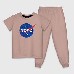 Детская пижама Nope NASA