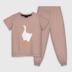 Детская пижама Untitled goose game honk