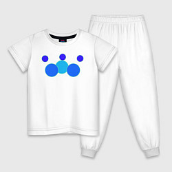 Детская пижама Матрешка из шести окружностей