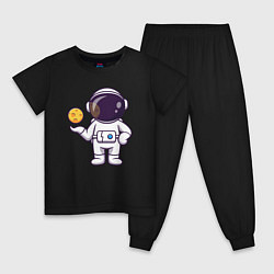Детская пижама Космонавт и планета