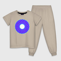 Детская пижама Фиолетовая баранка