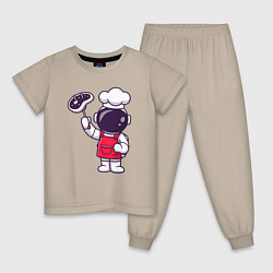 Детская пижама Повар космонавт