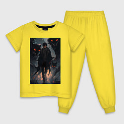 Детская пижама Мэгуми Фусигуро арт Магическая битва