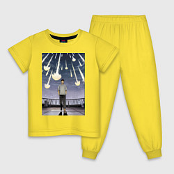 Детская пижама Кайдзю номер восемь Кафка Хибино звездопад