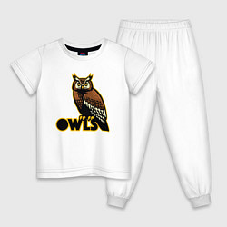 Детская пижама Owls