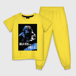 Детская пижама Блюз против джаза