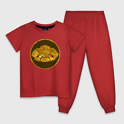 Пижама хлопковая детская Гунны из Total War: Attila, цвет: красный