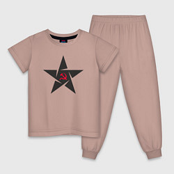 Детская пижама Black star USSR