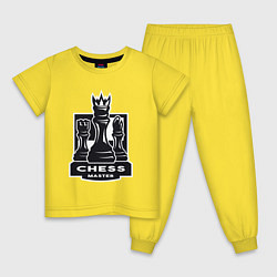 Детская пижама Мастер шахмат