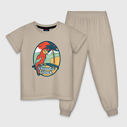 Детская пижама Райский пляж