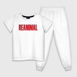 Детская пижама Reanimal logo