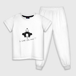 Детская пижама Железный человек 3000 раз