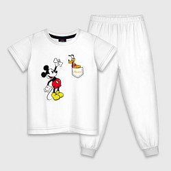 Детская пижама Микки Маус и Плуто