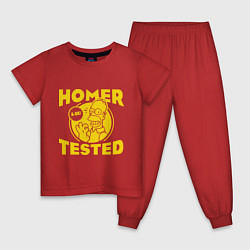 Детская пижама Homer tested