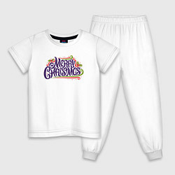 Детская пижама Merry christmas mood