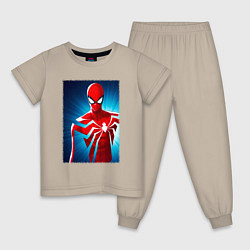 Детская пижама Новый человек паук игра