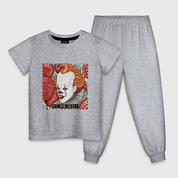 Детская пижама Пиксельный Пеннивайз