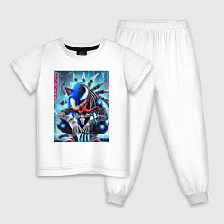 Детская пижама Sonic-Venom - ai art fantasy