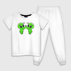 Детская пижама Пришелец дай пять