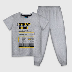 Детская пижама Stray kids ticket