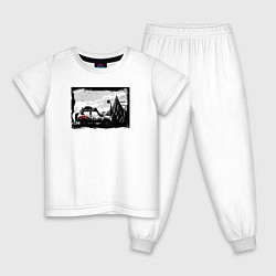 Детская пижама Дикая страна
