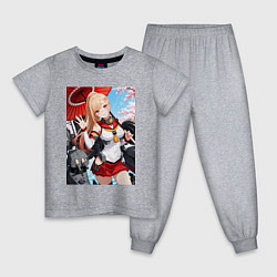 Детская пижама Марин Китагава косплей Azur Lane