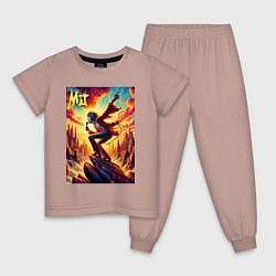 Детская пижама Mick Jagger -mountain fantasy