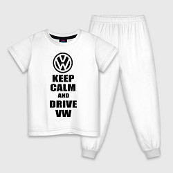 Детская пижама Keep Calm & Drive VW