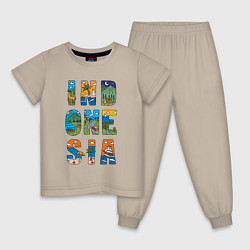 Детская пижама Индонезия