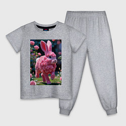 Детская пижама Кролик из роз